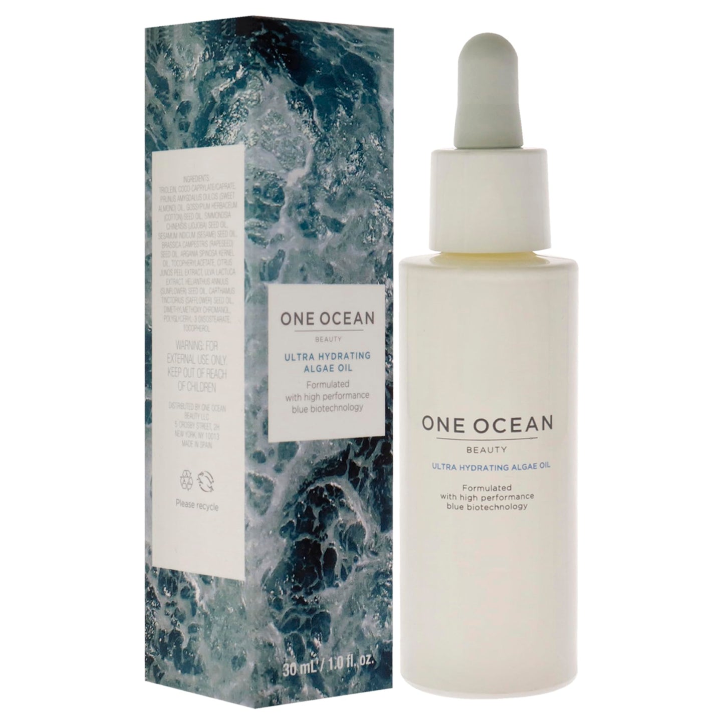 One Ocean Beauty Ultra Hydrating Algae Oil for Women - 1 oz Oil