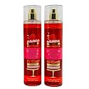 Bath & Body Works Fragrance Mist, Gift Set of 2, 8oz Each (Strawberry Pound Cake)