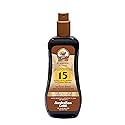 Australian Gold Exotic Blend Spray Gel Sunscreen with Instant Bronzer SPF 15-8 fl oz