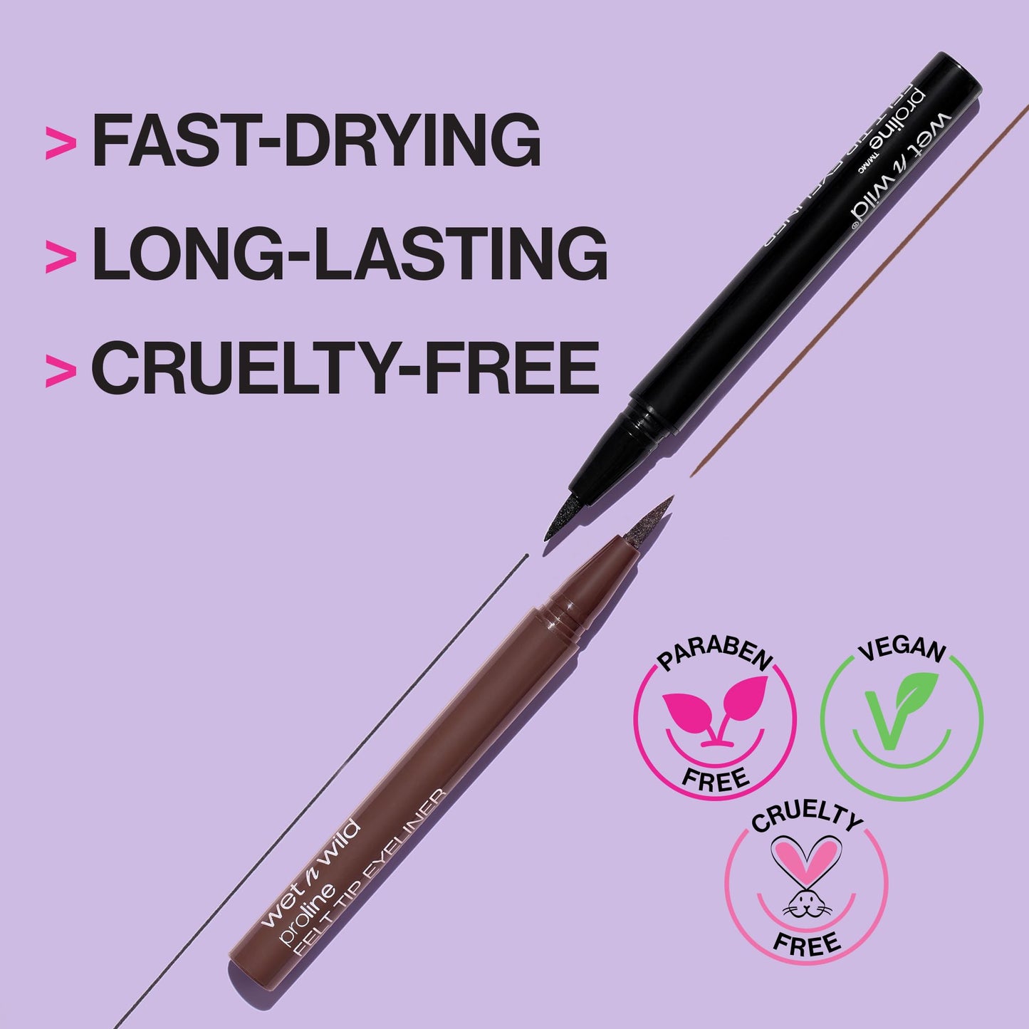wet n wild MegaLiner Liquid Eyeliner - Metallic, Metallic Brown