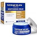 Vitacilin Facial Moisturizer with Retinol, Collagen Peptides & Vitamins B + E, 3.5 oz for All Skin Types