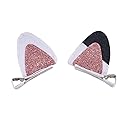 2 Pcs Cat Ears Hair Clips for Girls Cute Glitter Cat Ear Hair Pins Animal Hair Pins Barrettes for Girls Sparkly Alligator Hair Clips for Baby Girls