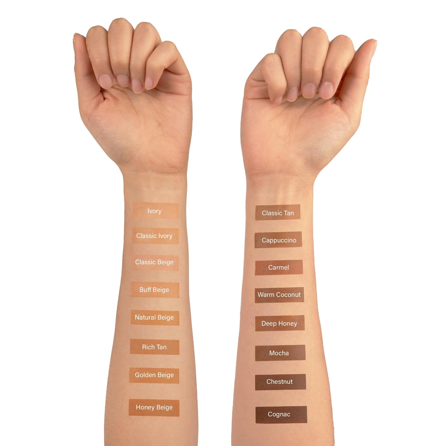 Ruby Kisses Natural Full Coverage 3-In-1 Stick Foundation, Easy to Apply, Hydrating, Lightweight, Long Lasting, Concealer and Contour Stick for Face Makeup (Ivory)