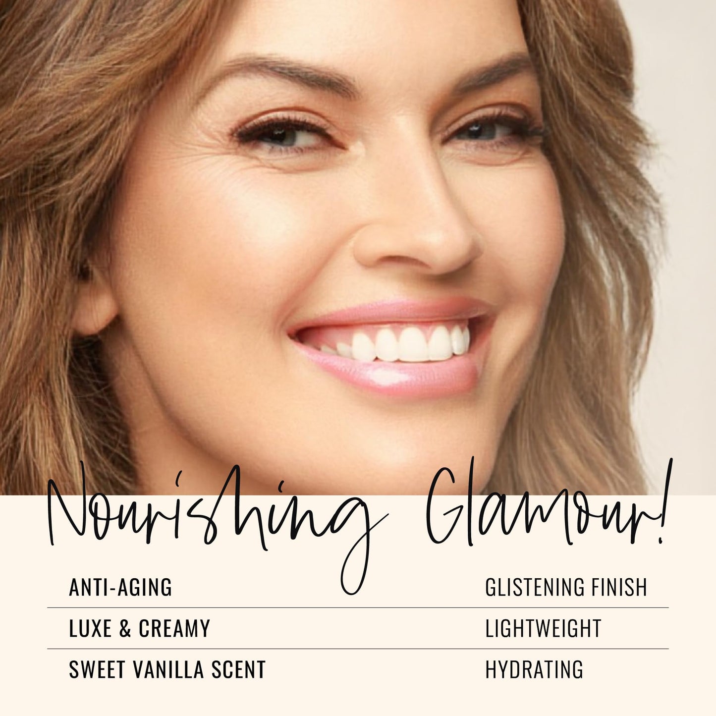 Runway Rogue LuxGloss Lip Gloss, High-Pigment Shimmery Rose-Gold Lip Gloss, ‘Fashion Week’