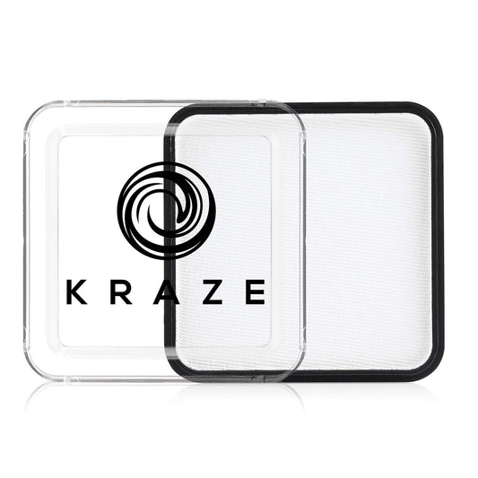 Kraze FX Square - White Face Paint (50 gm) - Hypoallergenic, Non-Toxic, Water Activated Professional Face & Body Painting Makeup Supplies for Adults