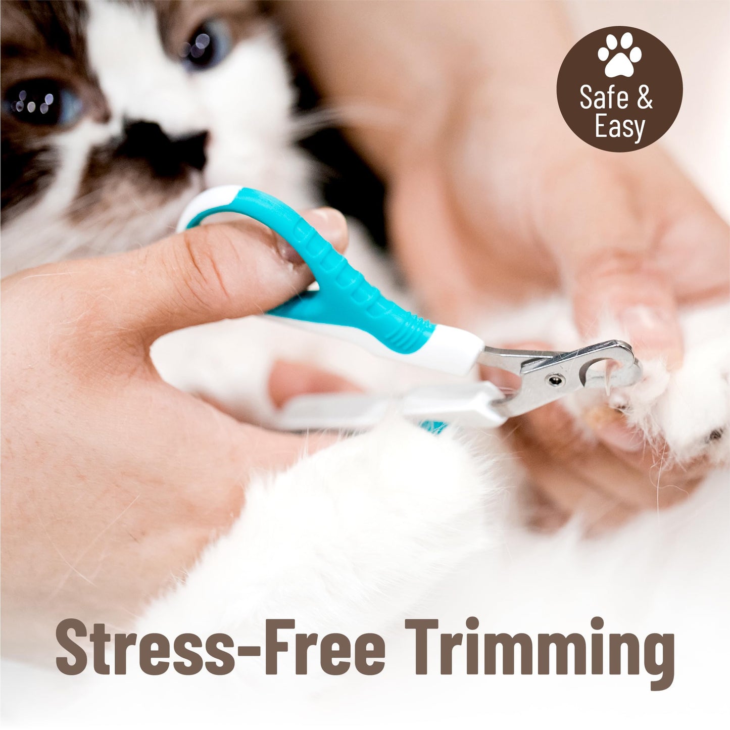 Mr. Pen Cat Nail Clipper – Precision, Sharp, Easy-to-Use Pet Nail Trimmers for Cats and Kittens, Safe and Comfortable Grooming Kit