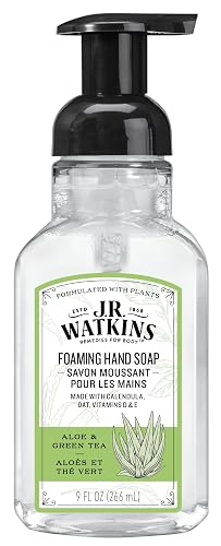 Watkins 20623 9 oz Aloe & Green Tea Scent Foaming Hand Soap