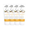 Curl Rhythm Hydrating Cleanser Conditioner - Co-wash with Shea, Marula, and Coconut - Curly Hair Conditioner - Removes Dirt and Buildup - 4 pc