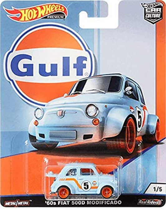 Hot Wheels Car Culture 60's Fiat 500D Modificado