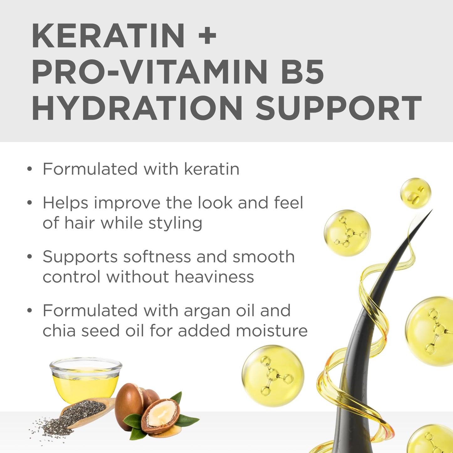 Style Factor EDGE BOOSTER Strong Hold Moisturizing Pomade - Keratin Argan & Chia Seed Oil Formulated Styling Gel for Hydration, High Shine, Edge