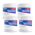 MAJOR Therapeutic Moisturizing Minerin Créme - Body Cream Moisturizer for Dry Skin - Fragrance-Free - 16 Oz. (4 Pack)