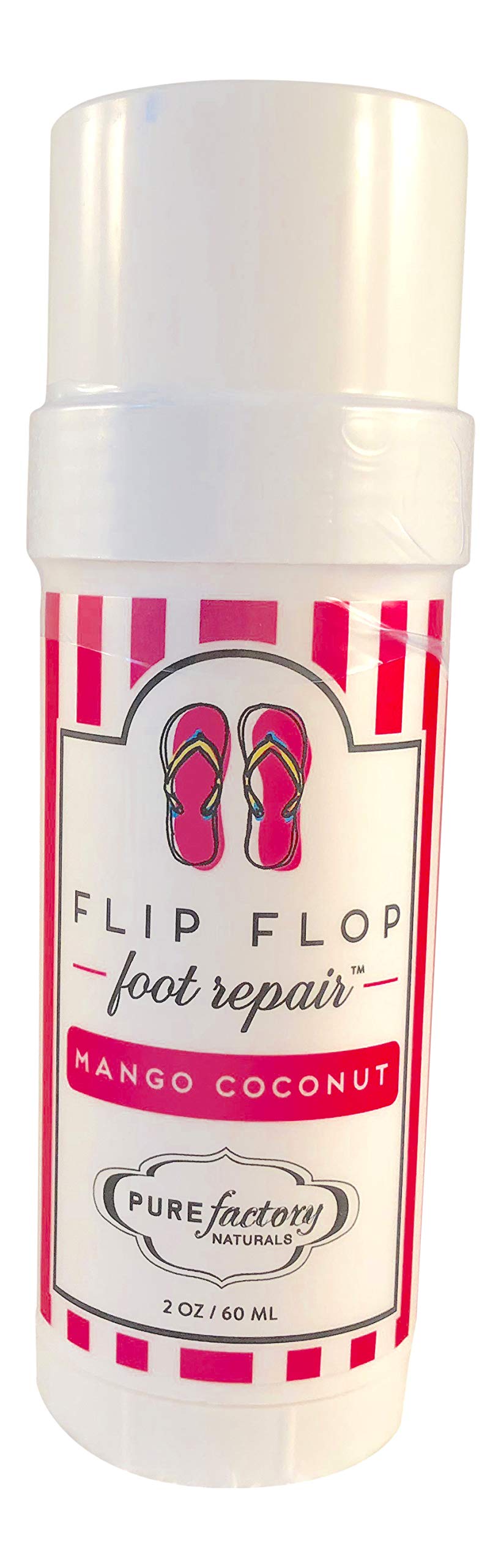 Foot Balm Moisturizer For Rough Heels & Dry, Cracked Feet - Flip Flop Foot Repair Bundle - 4 Pack - Mango Coconut, Lime Sugar, Orange Honey