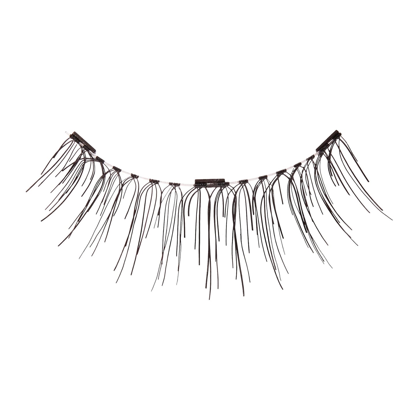 KISS Magnetic Lash 01, Synthetic False Eyelashes with Magnets Under and Over Your Upper Lashes, No Glue Needed, Lightweight, Reusable, Contact Lens