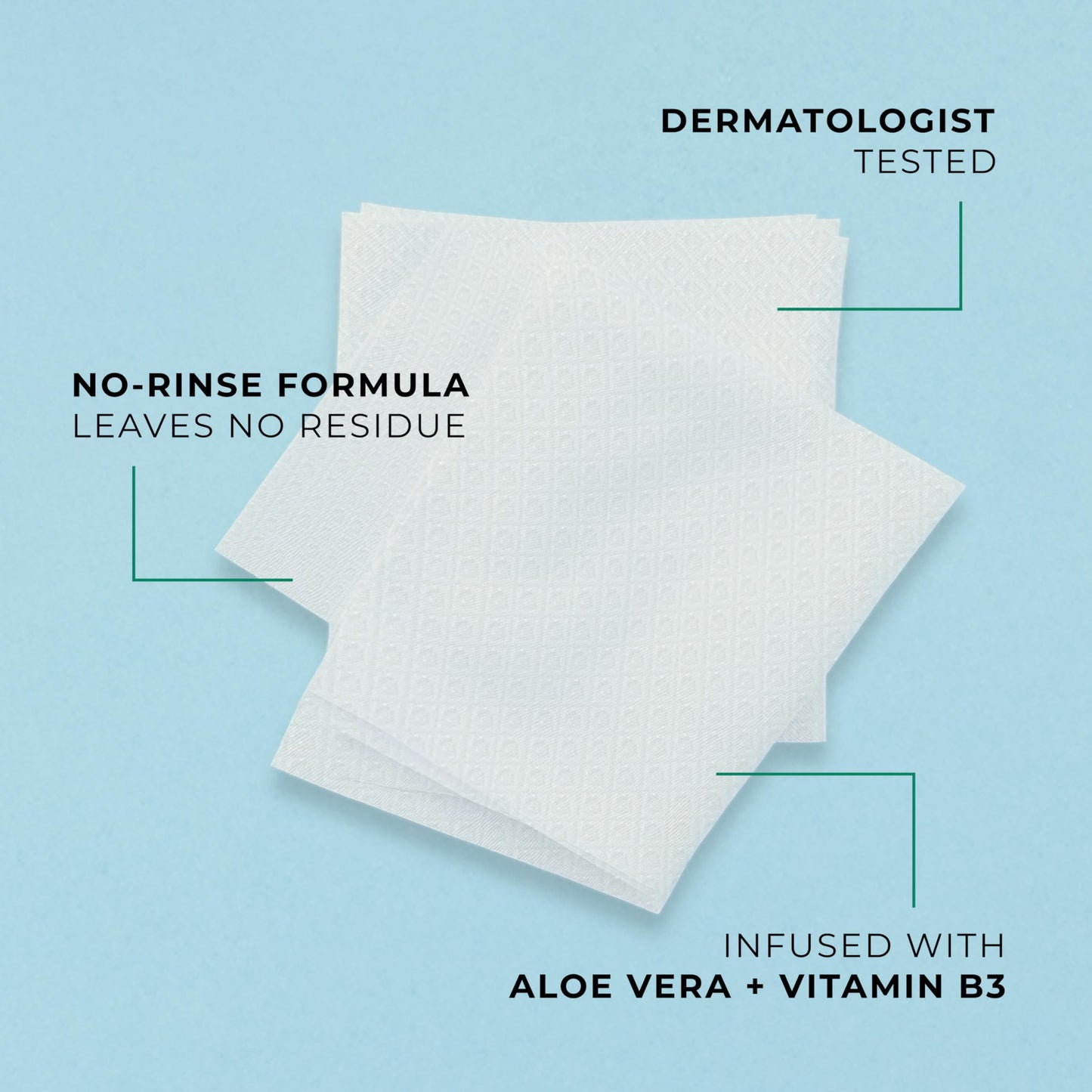 POND’S Micellar Makeup Remover Wipes, Removes Waterproof Mascara, with Aloe Vera & Vitamin B3, Alcohol-Free Facial Cleansing Wipes for Dry Skin, 25