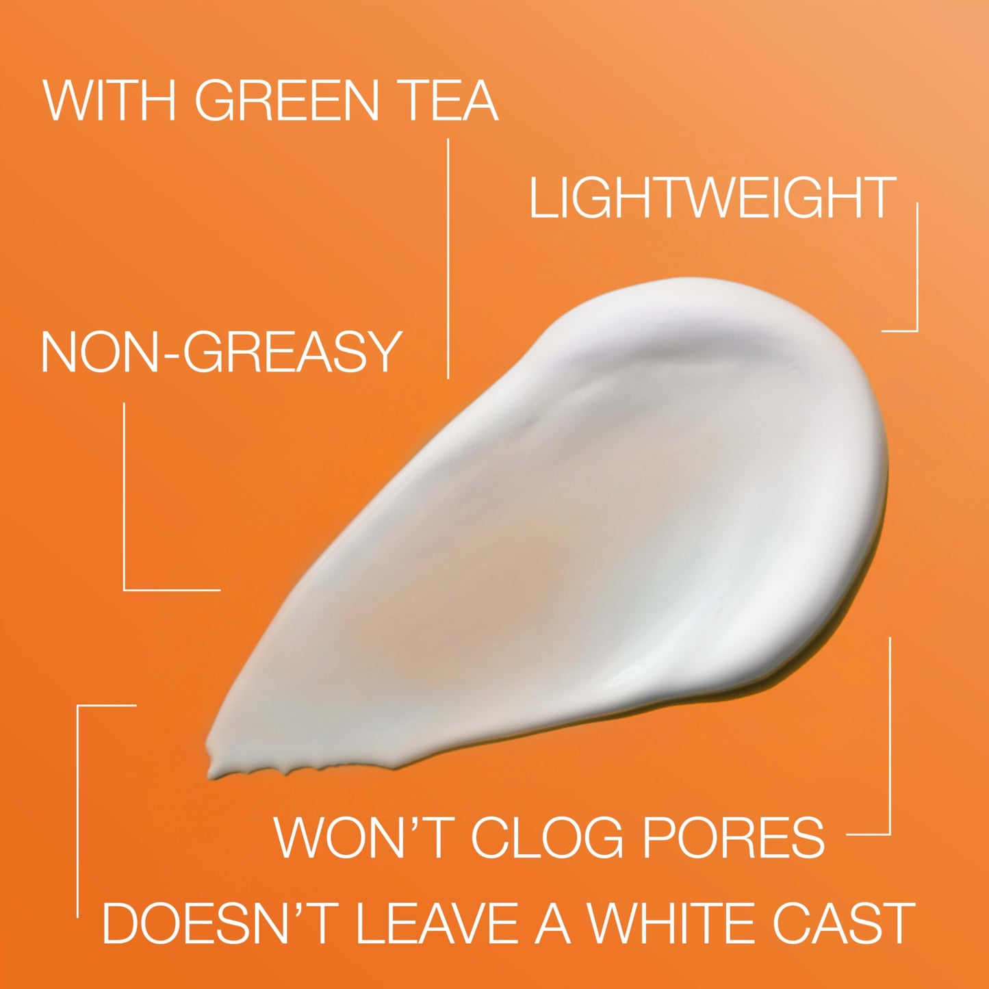 Neutrogena Clear Face Serum Sunscreen with Green Tea, Broad Spectrum SPF 60, Non-Comedogenic Face Sunscreen for Lightweight UVA/UVB Protection