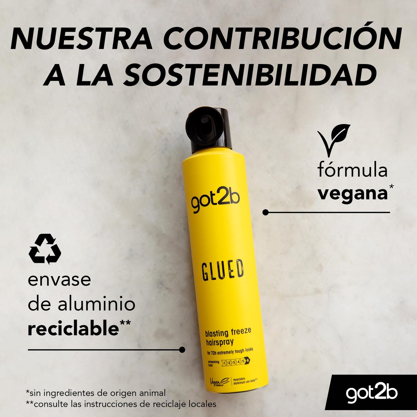 Schwarzkopf Got2b Glued Blasting Freeze Spray