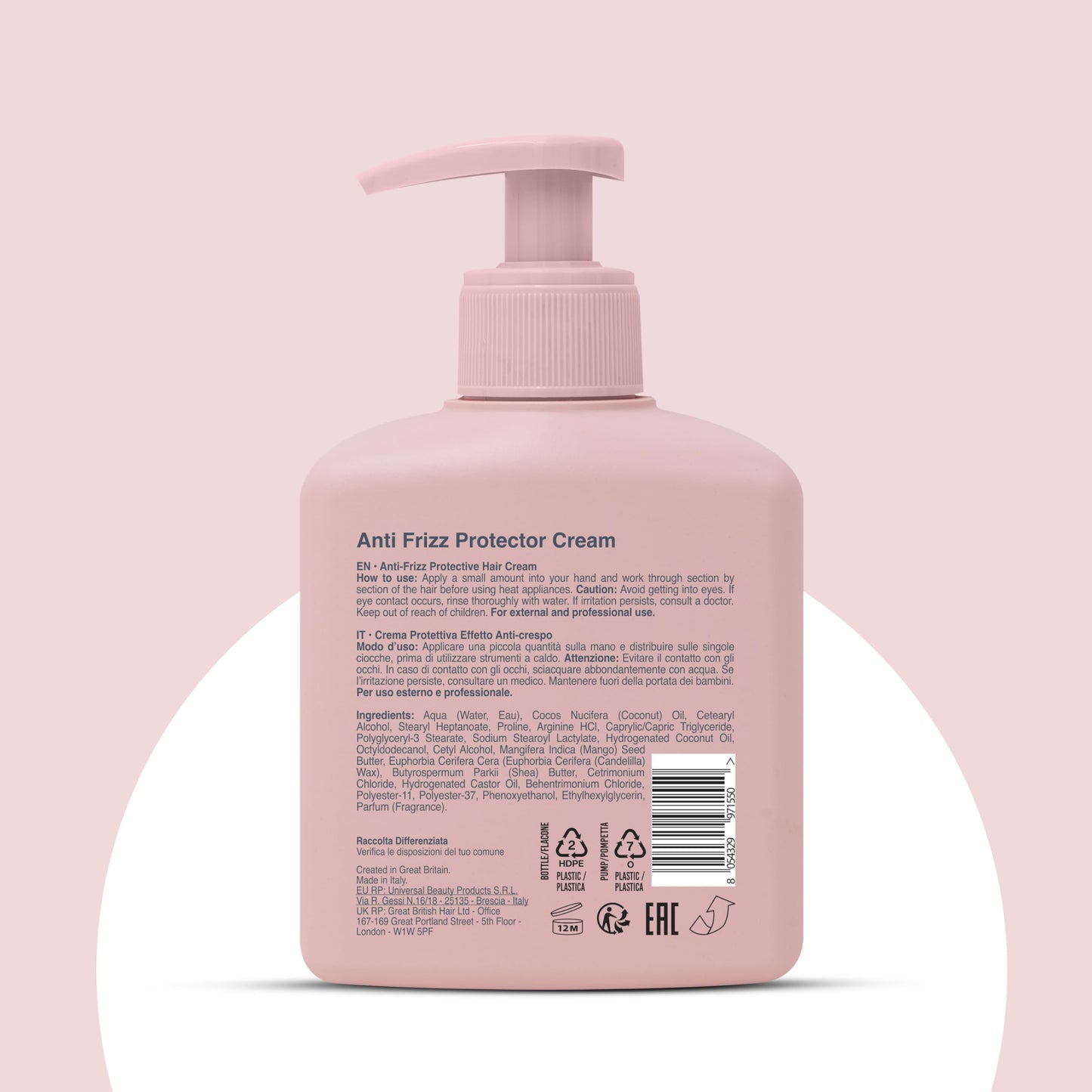 Climaplex Anti-Frizz Protector Cream – 8.45 oz, Shields from Heat & UV, Smooths, Adds Shine, Soothes Scalp, Vegan & Cruelty-Free Hair Care