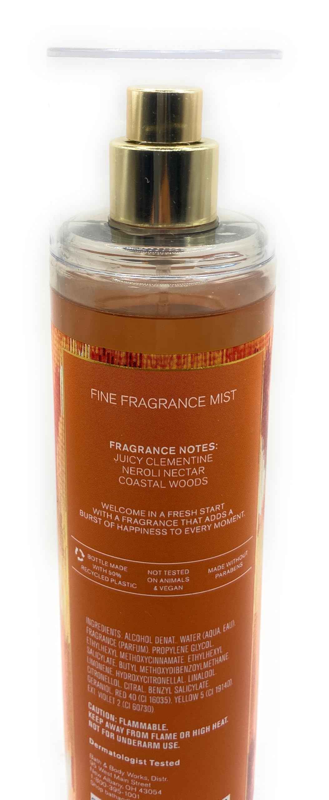 Bath and Body Works Calypso Clementine Fine Fragrance Mist 8 Fluid Ounce Spray