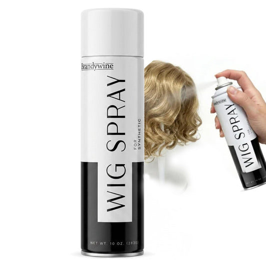 Brandywine Wig Spray, Aerosol Type for Synthetic & Natural Hair Wigs, 10 Fl Oz