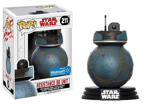 Funko Pop! Star Wars: The Last Jedi - Resistance BB Unit #211 Vinyl Figure (Bundled with Pop Box Protector CASE)