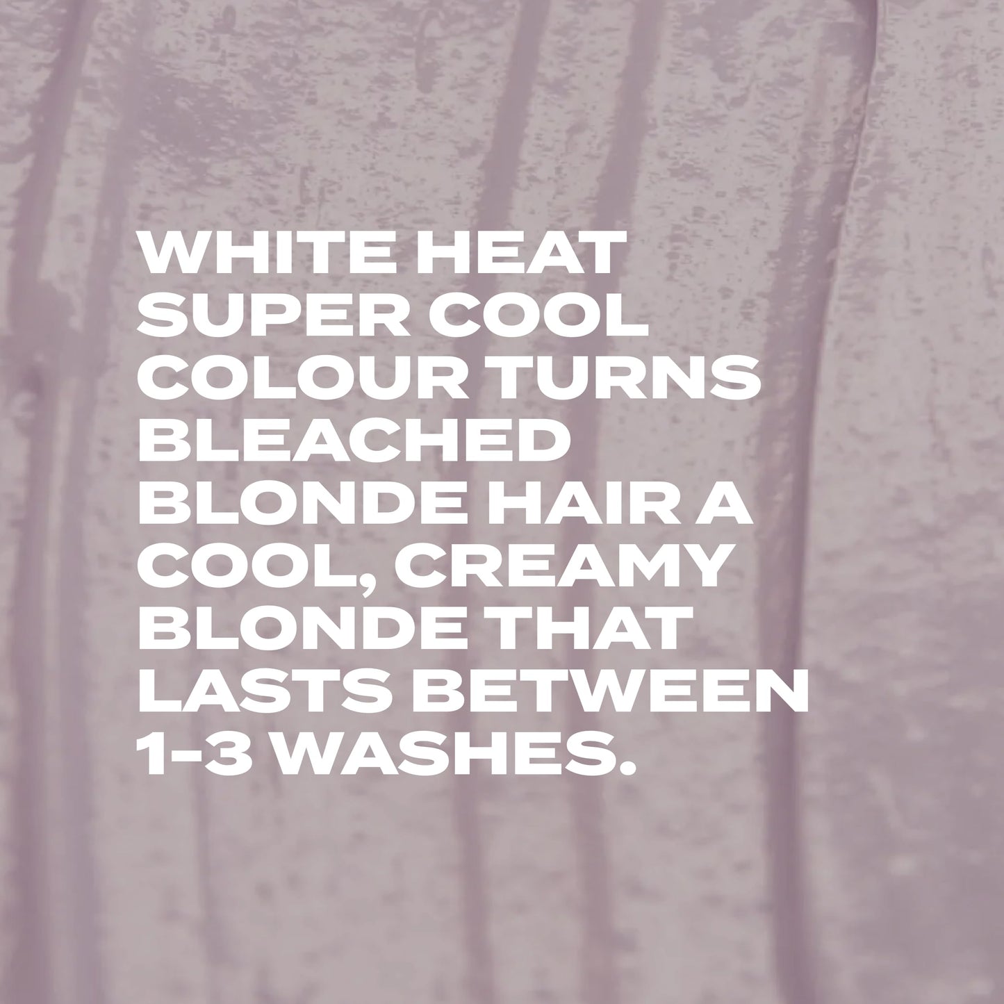 Bleach London White Heat Color - Semi-Permanent Hair Color, Cool Neutral Blonde, Vegan, Cruelty-Free, Temporary Hair Color Cream, 5.07 fl .oz