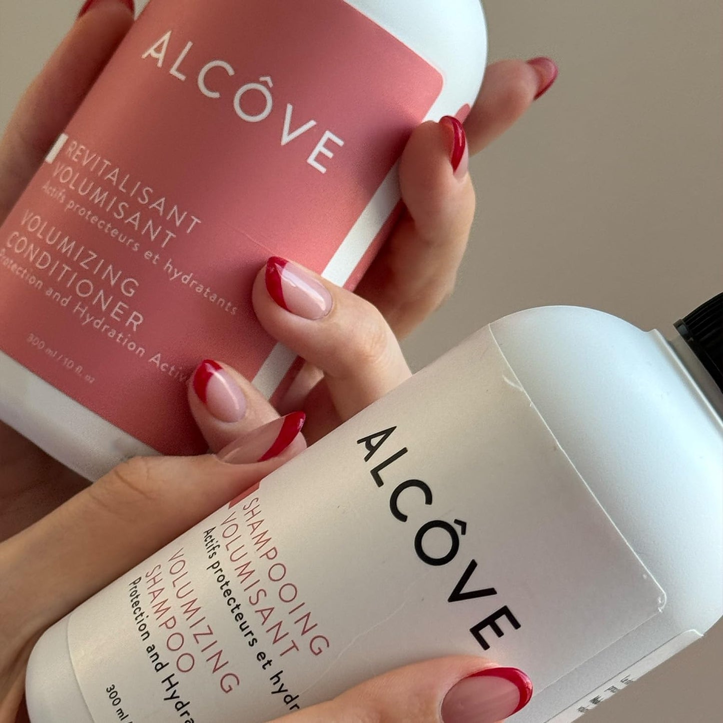 Alcôve - Volumizing Shampoo & Conditioner Duo - Fine and Thin Hair - Sulfate-Free - Lightweight Volume - Evening Primrose Oil - Mango Extract - Argan