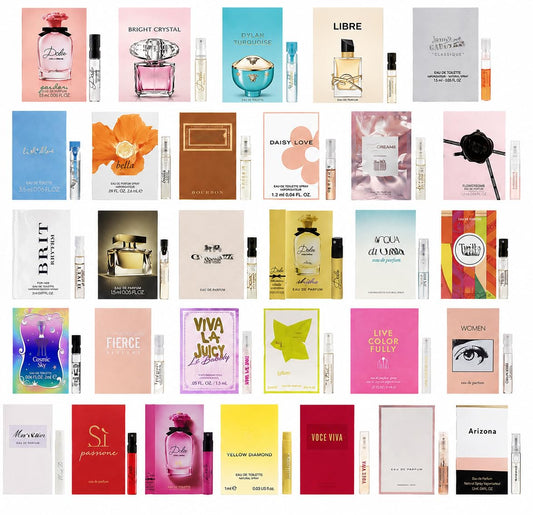Perfume Gift Set for Women - 9 Designer Fragrance Samples, Mini Sampler Vials, Travel Size Fragrance Gift Kit Beauty & Personal Care GHBB