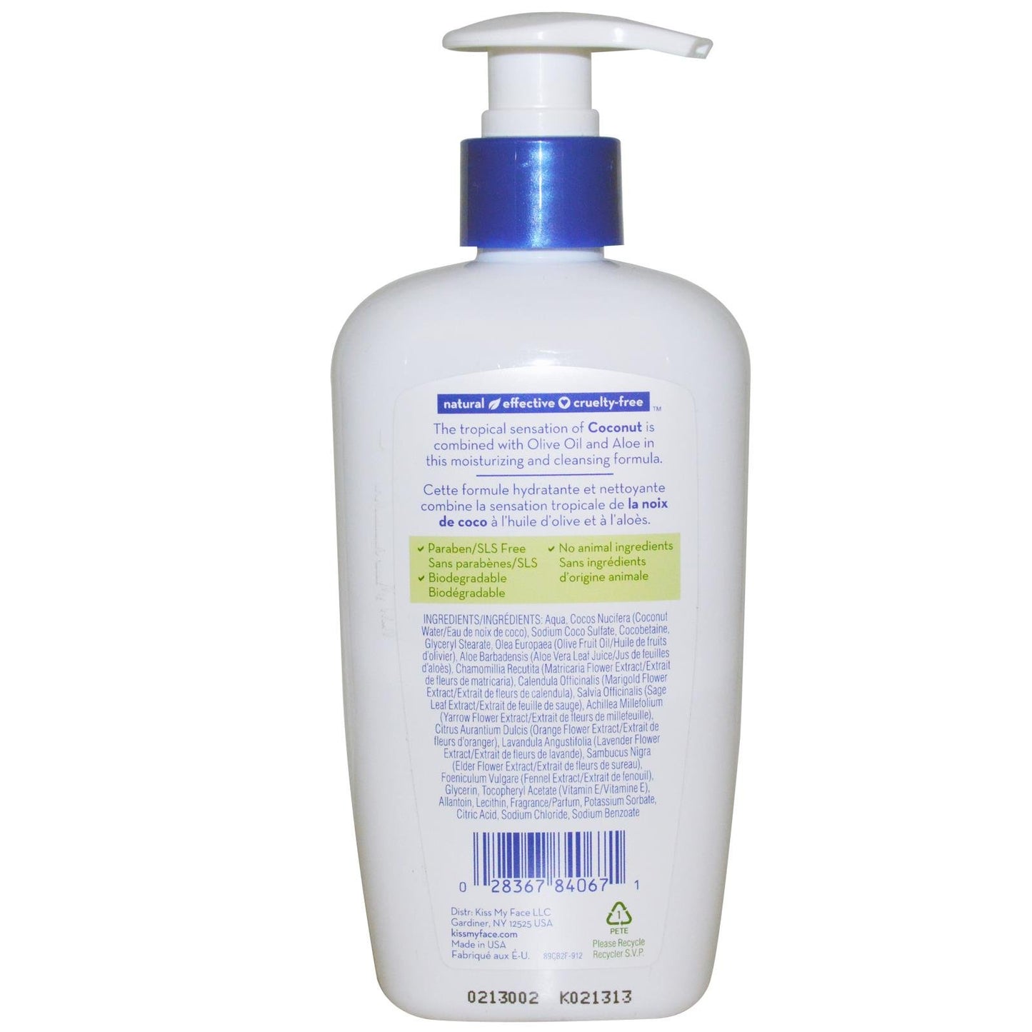 Moisturizing Hand Soap - Coconut 9 fl Ounce (266 ml) Liquid Beauty & Personal Care Kiss My Face