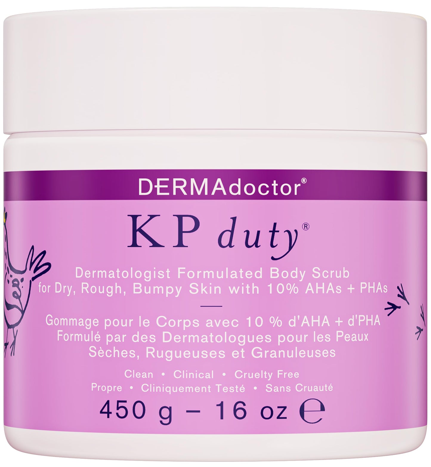 DERMAdoctor KP Bump Eraser Body Scrub Dermatologist Formulated Exfoliant | Keratosis Pilaris Treatment For Dry And Bumpy Skin 10%