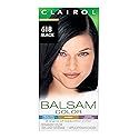 Clairol Balsam Permanent Hair Dye, 618 Black Hair Color, Pack of 1