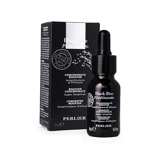 Perlier Black Rice Platinum Ultra Renewing Booster Face Serum, 0.5 fl. oz.