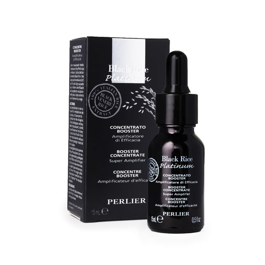 Perlier Black Rice Platinum Ultra Renewing Booster Face Serum, 0.5 fl. oz.