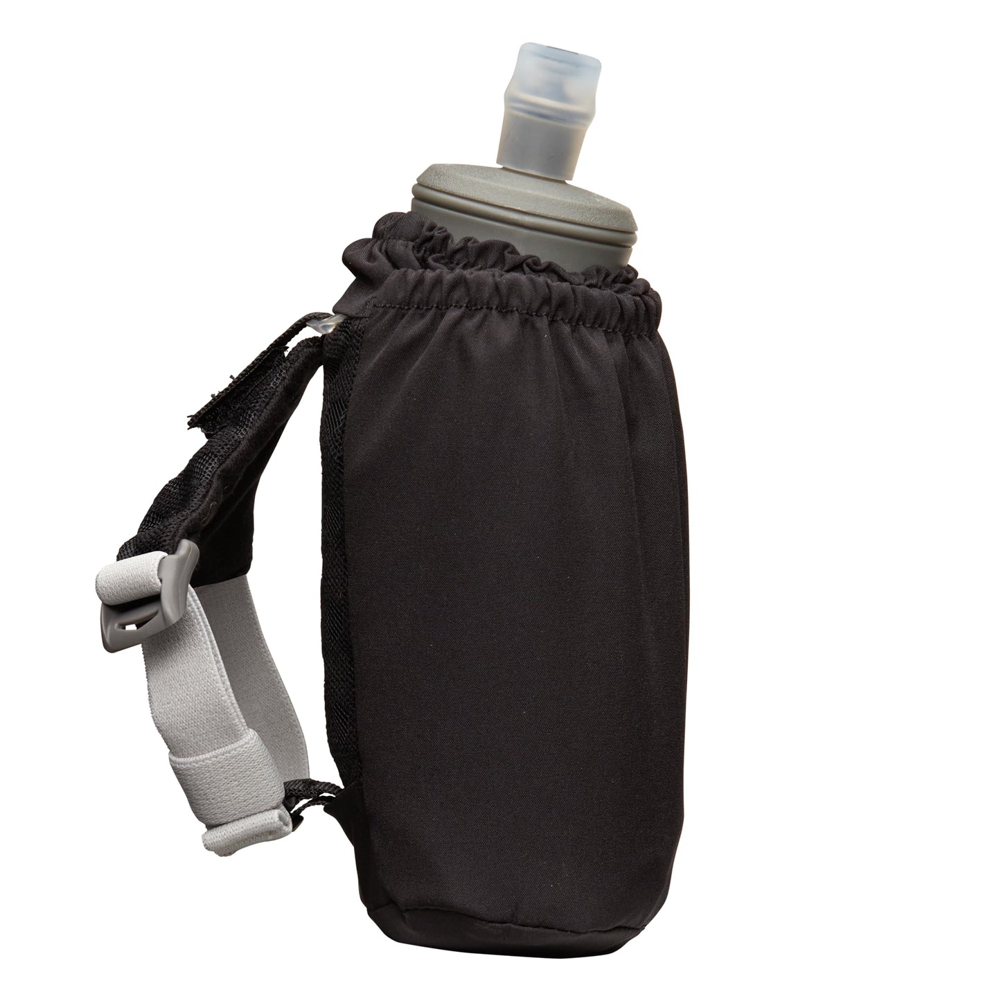 Nathan - Pinnacle 18oz Soft Flask Black/Reflective Silver OSFM