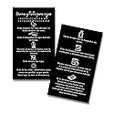 SPANISH Brow Tint & Henna Aftercare Card | Henna y Tinte Para Cejas | 50 Pack | Size 2x3.5” inches Business Card | Starter Lift Kit with Tint at home