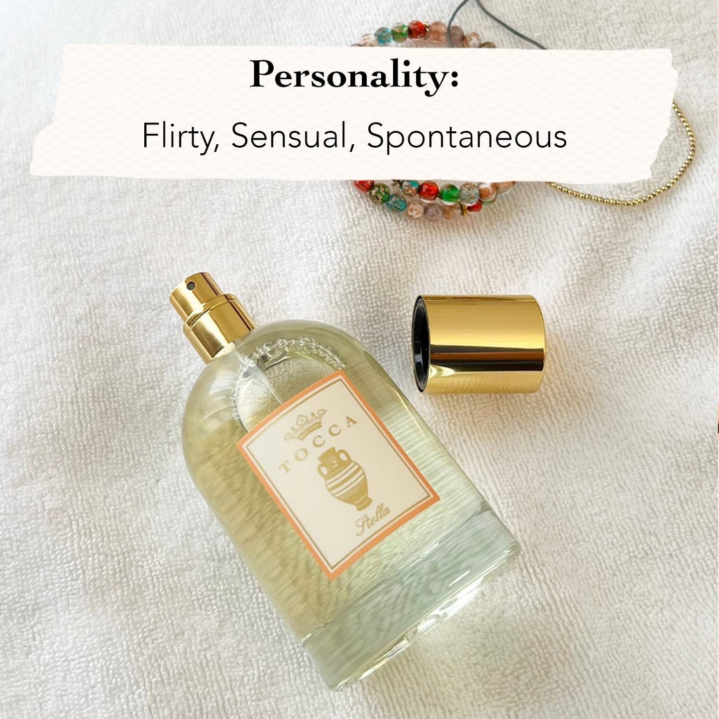 Tocca Stella Scented Dry Body Oil, 3.4 Fl Oz - Olio Sublime Profumato Body Fragrance Featuring Blood Orange, Freesia & Spicy Lily