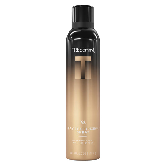 TRESemmé Dry Texturizing Spray 1 ct A-LIST Collection for Workable Holding + Finishing Styles, Developed Safe for All Hair Types, 6.2 oz