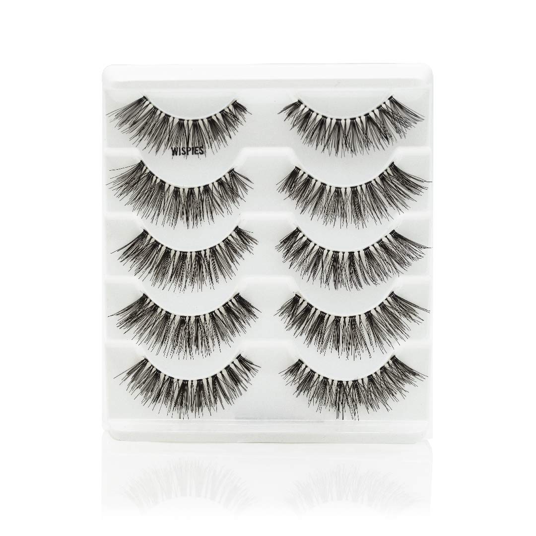 Cosmania Lashes for Days False Eyelashes (Wispies) - Easy to Apply, Gives Lashes Soft, Wispie Look | Noticeably Fuller Looking Lashes | Adhesive