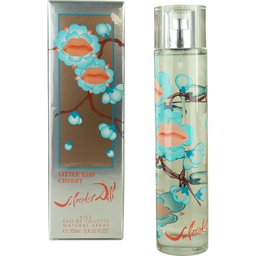 SALVADOR DALI Little Kiss Cherry Eau De Toilette Spray Women by Salvador Dali, 3.4 Ounce