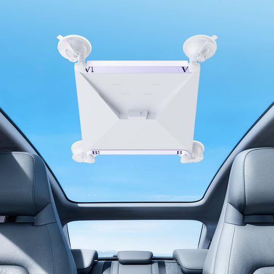 Starlink Mini Car Mount, Starlink Mini Accessories for Car Windows & Sunroofs, Secure Mounting Kit with 2 Spare Cups & Anti-Slip Pad,All-Weather…