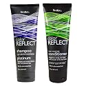 Shikai Color Reflect Platinum Shampoo and Shikai Color Reflect Daily Moisture Conditioner Bundle With Blue Malva, Avocado Oil, Panthenol (Provitamin