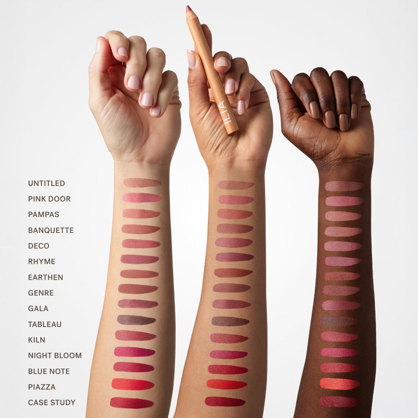 ILIA - Lip Sketch Hydrating Crayon | Hydrate, Plump, Smooth, Strengthen | Long Lasting up to 12-Hours, Bleed-Resistant, Soft-Matte | Barrier-Building,