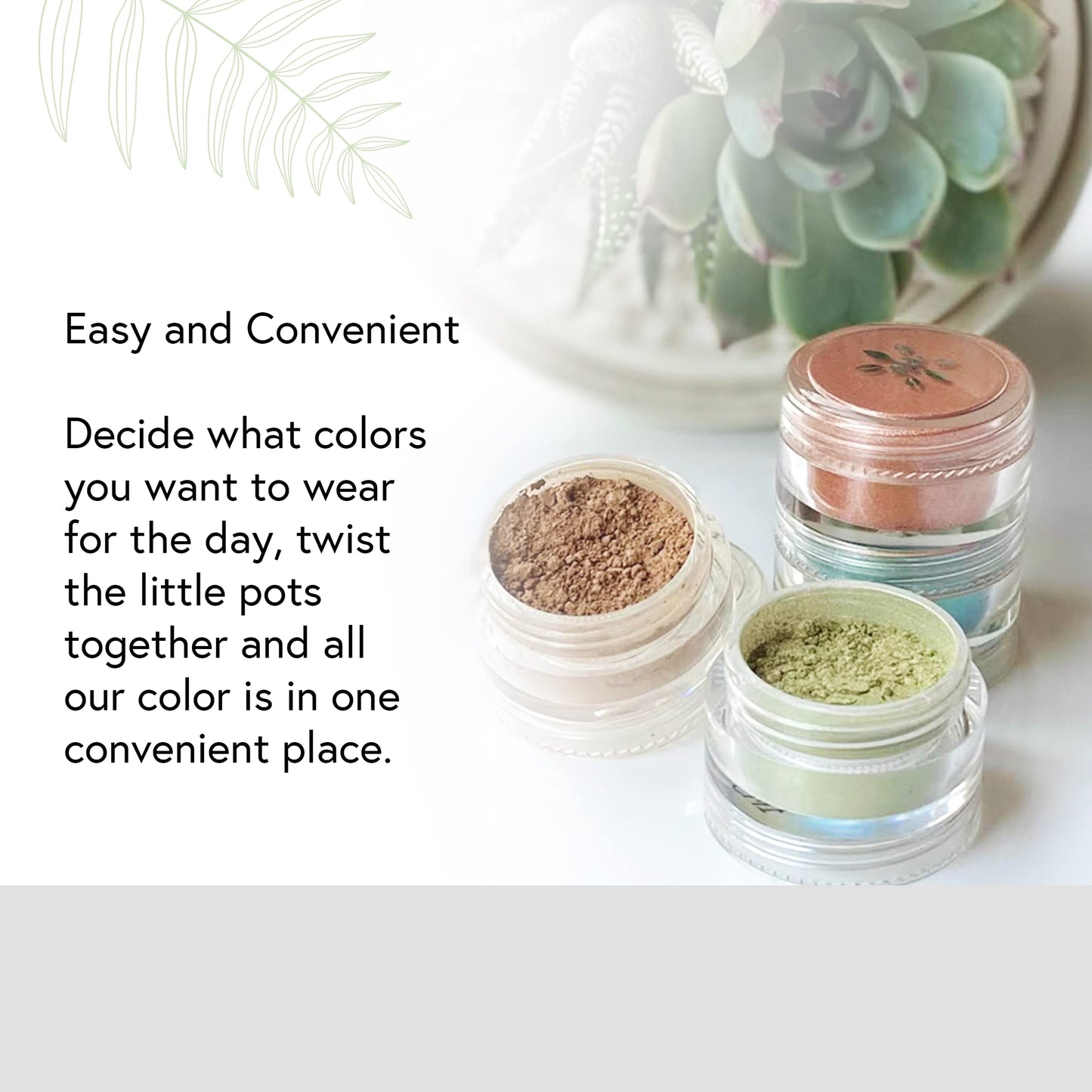 Honeybee Gardens PowderColors, Clean Mineral Eye Shadow in Satin Sheets, Pale Sparkly Peach With Gold Highlights, Versatile, Portable,