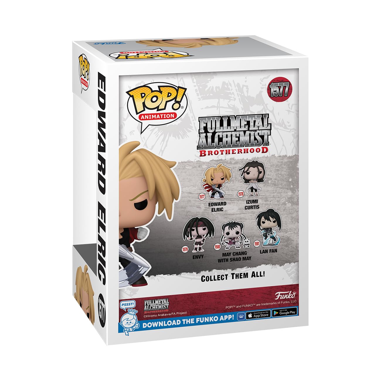 Funko POP! Animation: Fullmetal Alchemist: Brotherhood - Edward Elric with Blade - Full Metal Alchemist - Collectable Vinyl Figure - Gift Idea…
