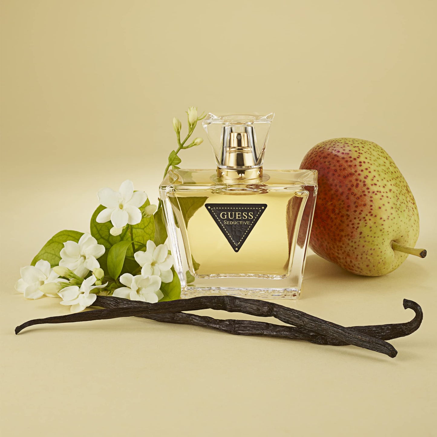 Guess Guess Seductive 2.5oz EDT Spray, 0.5oz EDT Spray, 3.4oz Body Lotion, Pouch Women 4 Pc Gift Set
