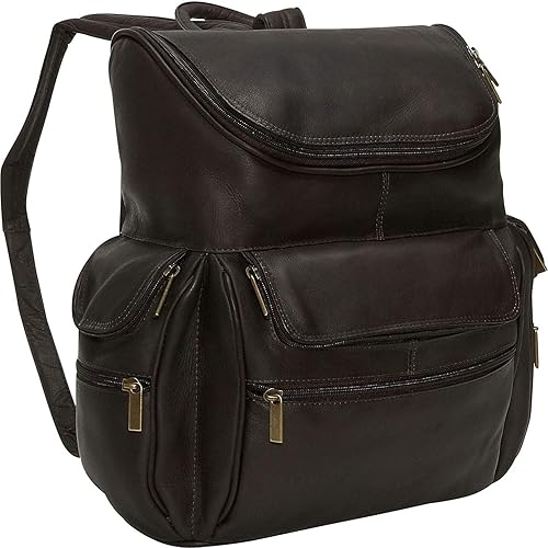 David King & Co. Computer Back Pack, Black, One Size