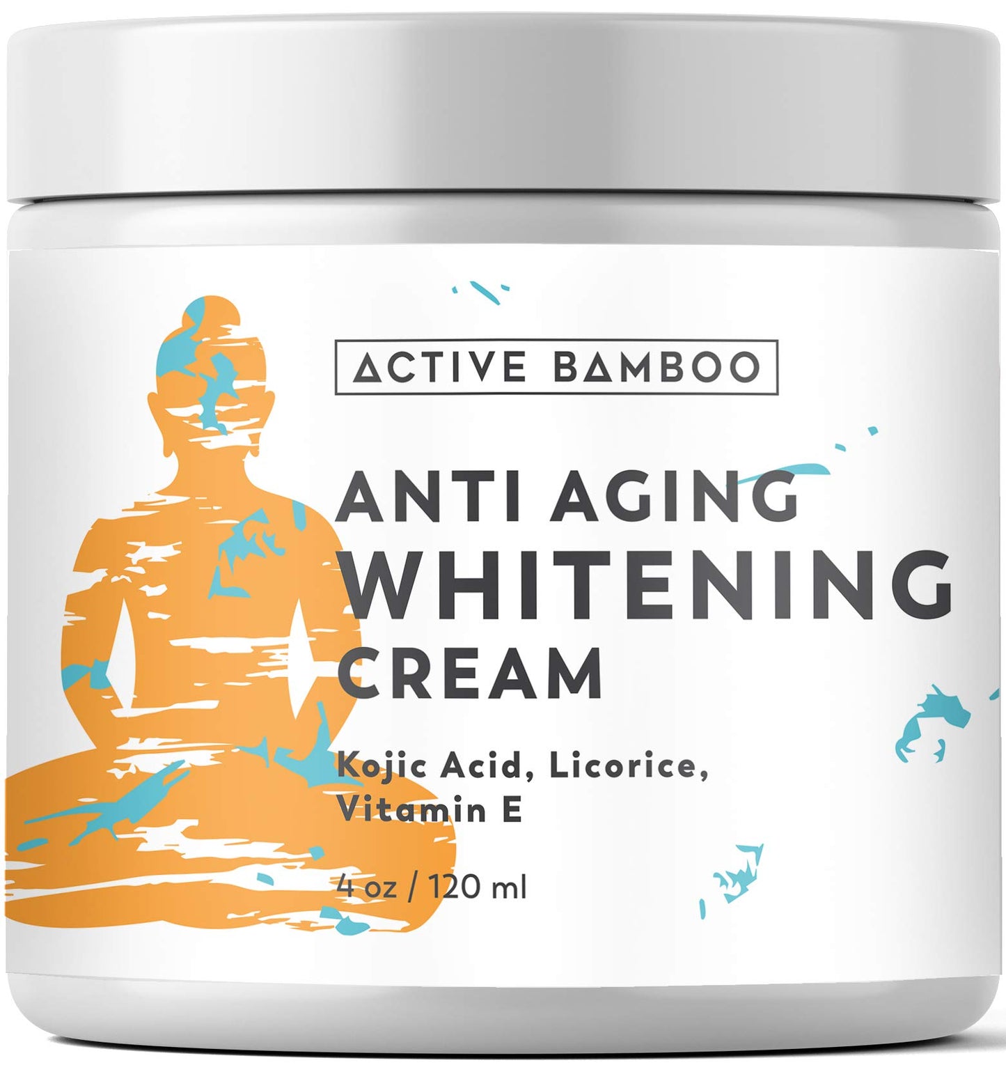 Active Bamboo Radiance Cream. Anti Aging Skin Radiance Glow Cream. Dark Spot Corrector as Day Night Moisturizing Cream. 4 Oz