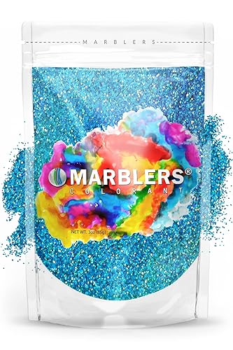 MARBLERS Holographic Glitter [Holo Maui] 3oz (85g) | Fine | Non-Toxic, Vegan, Cruelty-Free | Face, Body, Eyeshadow, Hair, Festival, Party Makeup |