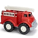 Green Toys Fire Truck - BPA , Phthalates Free Imaginative Play Toy for Improving Fine , Gross Motor Skills. for Kids,Red