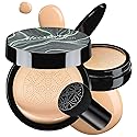 Mushroom Head Air Cushion CC Cream - Tattoo Cover up BB Cream Foundation Makeup Moisturizing Concealer Long-Lasting, Cushion Foundation Full Coverage