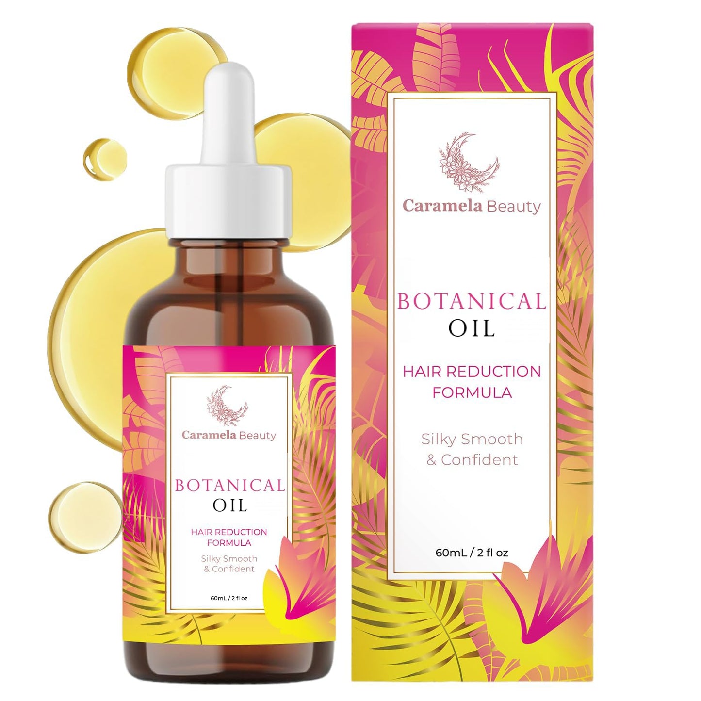 Caramela Beauty Cyperus Rotundus Oil, 60ml After-Shave and Post-Wax Moisturizer, Botanical Body Oil with Jojoba, Rosehip and Sweet Almond Oils Beauty and Personal Care Caramela Beauty